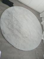 Groot rond comfy vloerkleed grijs diameter 200cm, Ophalen, Rond, 200 cm of meer, Zo goed als nieuw