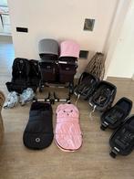Bugaboo donkey twin kinderwagen met maxi cosi, Bugaboo, Ophalen, Kinderwagen, Luchtbanden