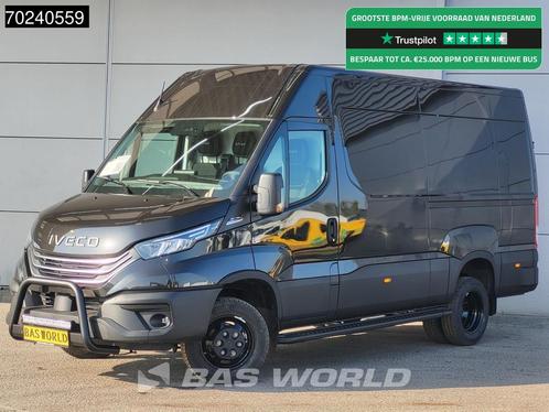 Iveco Daily 35C18 180PK Black Edition Automaat Dubbellucht L, Auto's, Bestelauto's, Bedrijf, Te koop, Achteruitrijcamera, Airconditioning