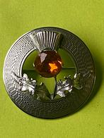 Schotse distel broche zilver Mizpam, Ophalen of Verzenden, Zo goed als nieuw, Zilver