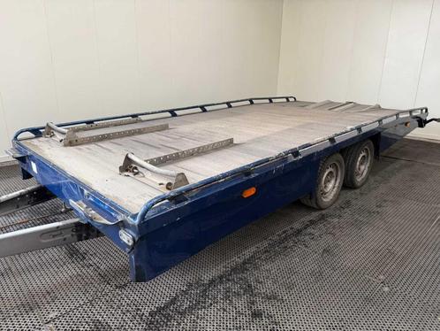 Tijhof - TA-ANN 27 - Aanhangwagen - Autotransporter - 2005, Auto diversen, Aanhangers en Bagagewagens, Gebruikt