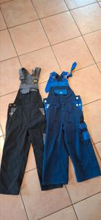 2 x zomer overall tuinbroek maat 4 (98 104 110), Ophalen of Verzenden, Zo goed als nieuw, Jongen of Meisje