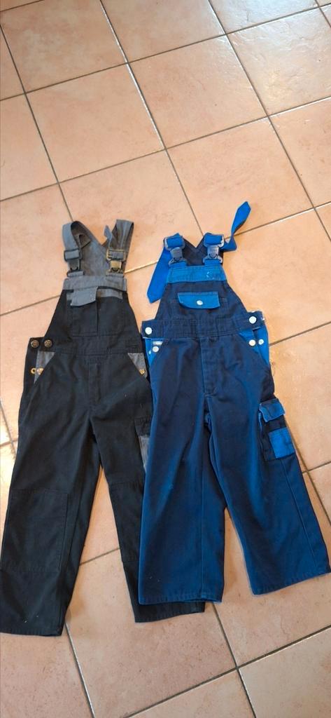 2 x zomer overall tuinbroek maat 4 (98 104 110), Kinderen en Baby's, Kinderkleding | Overige, Zo goed als nieuw, Jongen of Meisje