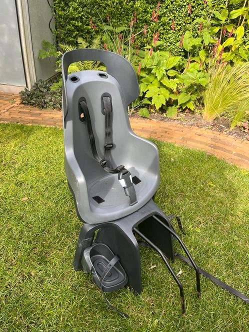 Bobike Maxi Go Fietsstoeltje Achter FF - Urban Black, Fietsen en Brommers, Fietsaccessoires | Fietsstoeltjes, Zo goed als nieuw