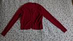 Rode vest maat M, merk Hell Bunny, Ophalen of Verzenden, Zo goed als nieuw, Maat 38/40 (M), Zwart