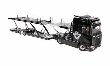 NZG Scania / Mercedes-Benz Actros Lohr Autotransporter 1:18 beschikbaar voor biedingen