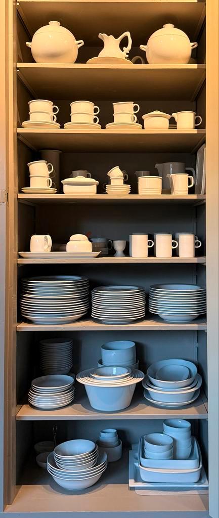 Uitgebreid wit servies - Thomas, Arzberg, Hutschenreuther, Huis en Inrichting, Keuken | Servies, Zo goed als nieuw, Compleet servies