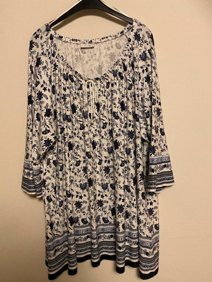 C&A Wijdvallend Shirt - Maat 44, Kleding | Dames, Grote Maten, Zo goed als nieuw, Overige kleuren, Ophalen of Verzenden