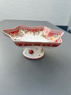 Villeroy & Boch Winter Bakery Delight Schaal op Voet, Porselein of Keramiek, Schaal, Ophalen of Verzenden, Zo goed als nieuw