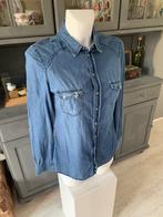 Spijker blouse van Pimkie maat 36 S, Kleding | Dames, Blouses en Tunieken, Douwenmaat 8-3 Meppel, Info@again.nu, Blauw, Ophalen of Verzenden