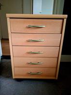 Te koop nachtkastje/lade kastje, Huis en Inrichting, Slaapkamer | Nachtkastjes, Ophalen, Gebruikt, Hout