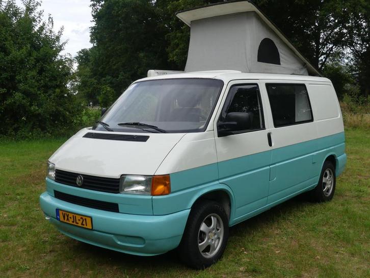 Volkswagen Transporter 0,8 - Mooie camper - Nieuwe Distribut, Caravans en Kamperen, Campers, tot en met 4, Volkswagen, Diesel