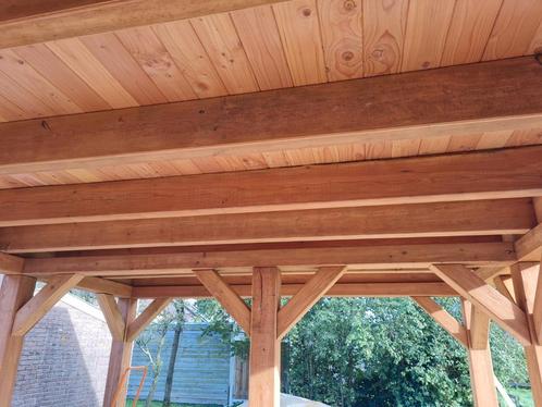 Douglas planken balken schaaldelen, Tuin en Terras, Overkappingen, Zo goed als nieuw, Veranda, Ophalen of Verzenden