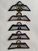 5x Para wings, Verzamelen, Militaria | Algemeen, Verzenden, Landmacht, Nederland, Kleding of Schoenen