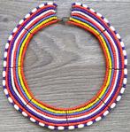 Om 1940 - 1950 Halssieraad Glazen Ketting Sieraad Masai Stam, Antiek en Kunst, Ophalen of Verzenden