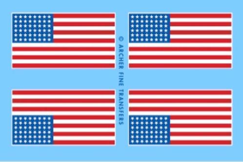 ARCHER	AR35009	US 48-star flag	1/35, Hobby en Vrije tijd, Modelbouw | Figuren en Diorama's, Nieuw, 1:35 tot 1:50, Ophalen of Verzenden