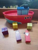 Sinterklaas houten pakjesboot met houten piet en sint, Diversen, Sinterklaas, Ophalen of Verzenden