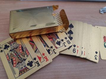 Speelkaarten  Joker  Goudkleurig  - geplastificeerd beschikbaar voor biedingen