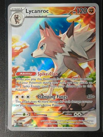 Lycanroc 166/159 Journey Together Pokémonkaart beschikbaar voor biedingen