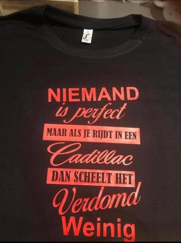 Cadillac t-shirt, trui of hoodie Maat S beschikbaar voor biedingen