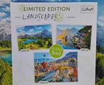 Treft puzzel landscapes limited edition 2x 500 en 1x 1000, Ophalen, Meer dan 1500 stukjes, Zo goed als nieuw, Legpuzzel