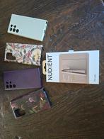 Hoesjes backcovers voor Samsung S22 Ultra telefoon, Ophalen of Verzenden, Gebruikt, Overige modellen, Frontje of Cover