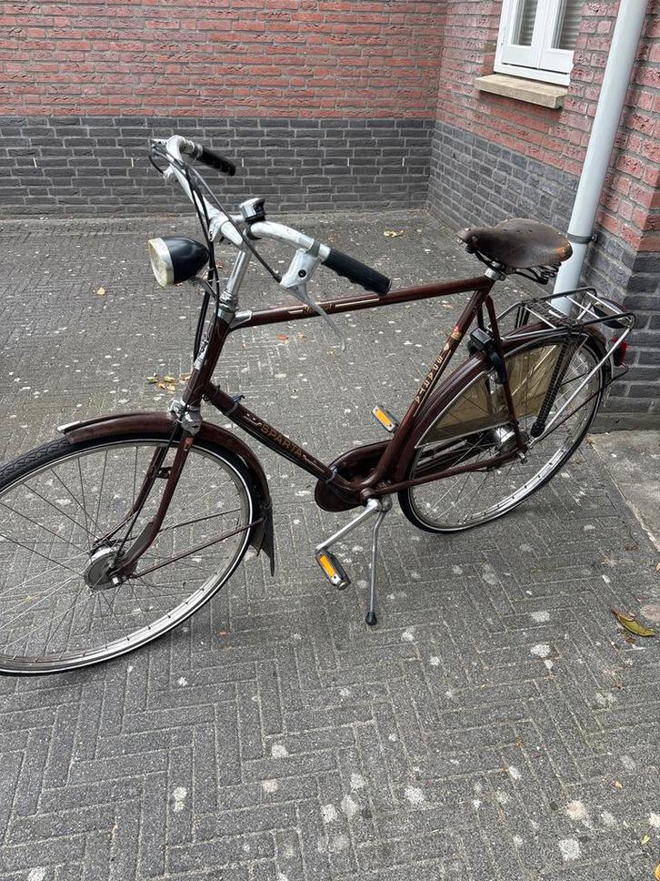 Sparta Somerset Herenfiets - Brooks Zadel, Fietsen en Brommers, Fietsen | Dames | Omafietsen, Gebruikt, 56 cm of meer, Versnellingen