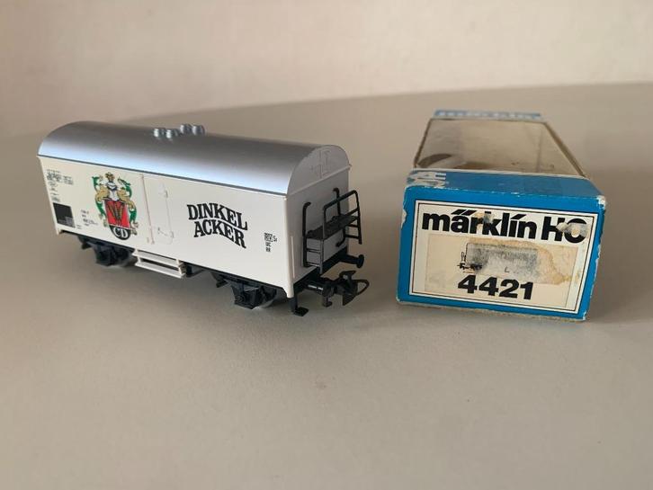 Märklin H0  4415 Bier koelwagon Dinkel Acker CD OVP, Hobby en Vrije tijd, Modeltreinen | H0, Zo goed als nieuw, Wagon, Wisselstroom