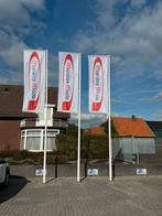 Vlaggenmasten 3 stuks. Nette staat., Ophalen, Zo goed als nieuw