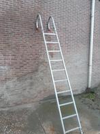 Dakladder nokladder layher 3 meter, Doe-het-zelf en Verbouw, Ladders en Trappen, Ophalen, Gebruikt, Ladder, 4 meter of meer
