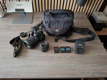 Nikon D3200, incl benodigdheden beschikbaar voor biedingen