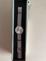 Cluse horloge zilver mesh., Overige merken, Staal, Staal, Polshorloge