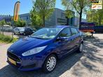 Ford Fiesta 1.0 Style Essential - 1E EIGENAAR - NAVIGATIE -, Gebruikt, 525 kg, Blauw, Origineel Nederlands