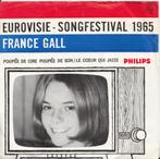 Single Eurovisie (1965) France Gall - Poupée de Cire Poupée, Overige formaten, 1960 tot 1980, Gebruikt, Ophalen of Verzenden