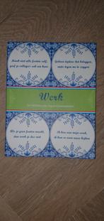 Boek de delftsblauwe tegelwijshedenreeks werk, Boeken, Ophalen of Verzenden, Zo goed als nieuw