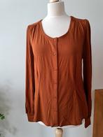 Roestbruine tricot blouse van King Louie, Kleding | Dames, Maat 38/40 (M), Overige kleuren, Ophalen of Verzenden, Zo goed als nieuw
