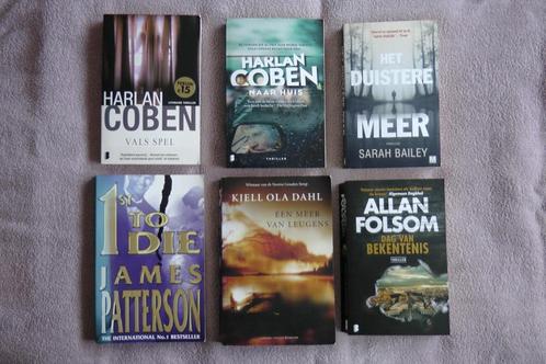 Thriller boeken 6-stuks o.a. twee van Harlan Coben, Boeken, Thrillers, Gelezen, Nederland, Ophalen of Verzenden