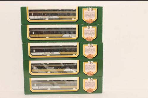 HAG "Golden Pass Panoramic" - 740/742/744/52021/52019, Hobby en Vrije tijd, Modeltreinen | H0, Gebruikt, Wagon, Wisselstroom, Overige merken