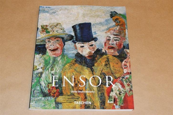 James Ensor — De Maskers, de Dood en de Zee, Boeken, Kunst en Cultuur | Beeldend, Zo goed als nieuw, Ophalen of Verzenden
