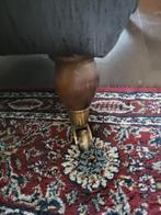 Engelse fauteuil met hocker, Huis en Inrichting, Fauteuils, 75 tot 100 cm, Ophalen of Verzenden, Zo goed als nieuw, 75 tot 100 cm