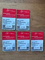 Treinkaartjes Täsch-Zermatt geldig tot 9-11-2025, Tickets en Kaartjes, Drie personen of meer, Trein, Buitenland, Met bestemming of datum