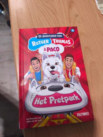 Rutger, Thomas & Paco - Het Pretpark (Gesigneerd) beschikbaar voor biedingen
