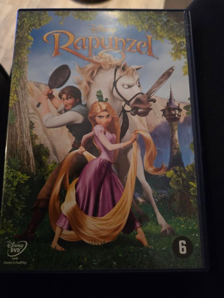 DVD Rapunzel/Tangled Gouden rugnummer 54, Cd's en Dvd's, Dvd's | Tekenfilms en Animatie, Tekenfilm, Verzenden, Amerikaans, Zo goed als nieuw