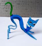 glazen kat beeldje, Antiek en Kunst, Ophalen of Verzenden