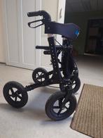 Rollator - Handicare - Zwart (Dunimed), Ophalen of Verzenden, Opvouwbaar, Zo goed als nieuw