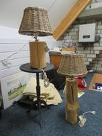 schemerlampen, Huis en Inrichting, Lampen | Tafellampen, Natuurlijk, Ophalen of Verzenden, Zo goed als nieuw, Minder dan 50 cm