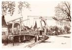 Breukelen Kasteel Nijenrode -tek. Marius Jansen SN270, Verzenden, 1980 tot heden, Ongelopen, Gelderland