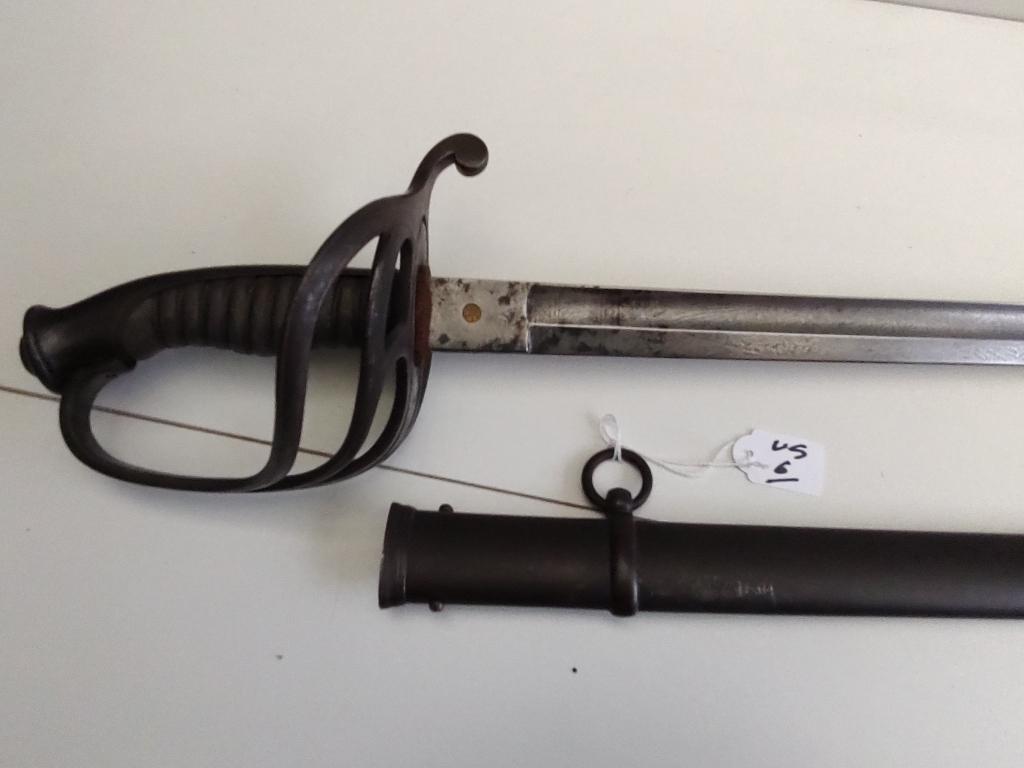 US sabel # 6 US civil war M1851 foot officer sword, Verzamelen, Militaria | Algemeen, Verzenden, Landmacht, Amerika, Zwaard of Sabel