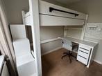 Hoogslaper met bureau en ladekastje, Huis en Inrichting, Slaapkamer | Stapelbedden en Hoogslapers, Ophalen, Hoogslaper, Eenpersoons