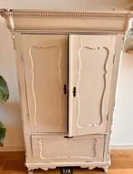 Prachtige Brocante kast vintage, Huis en Inrichting, Kasten | Wandmeubels, Ophalen, Gebruikt, Minder dan 150 cm, Met deur(en)